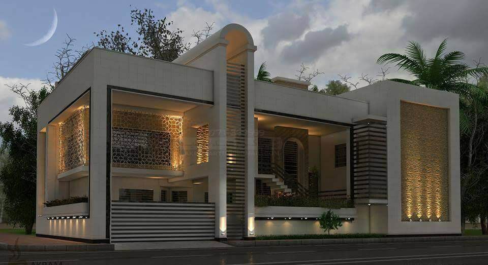 طراحی نمای ویلایی21